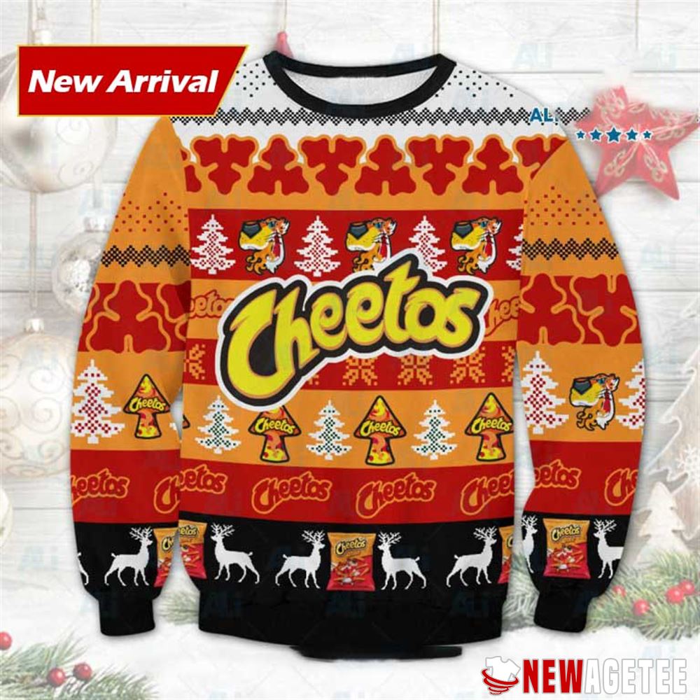 Cheetos Ugly Christmas Sweater