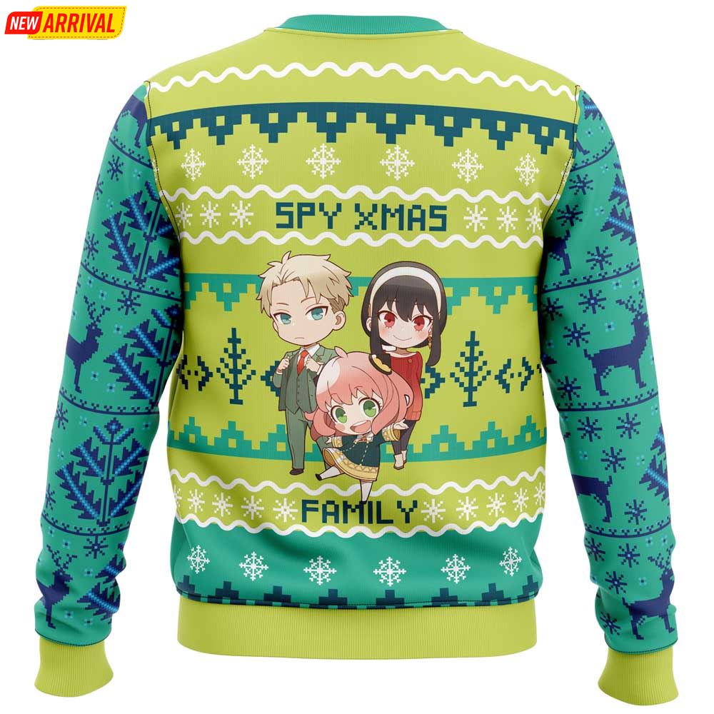 Chibi Spy X Family Ugly Christmas Sweater
