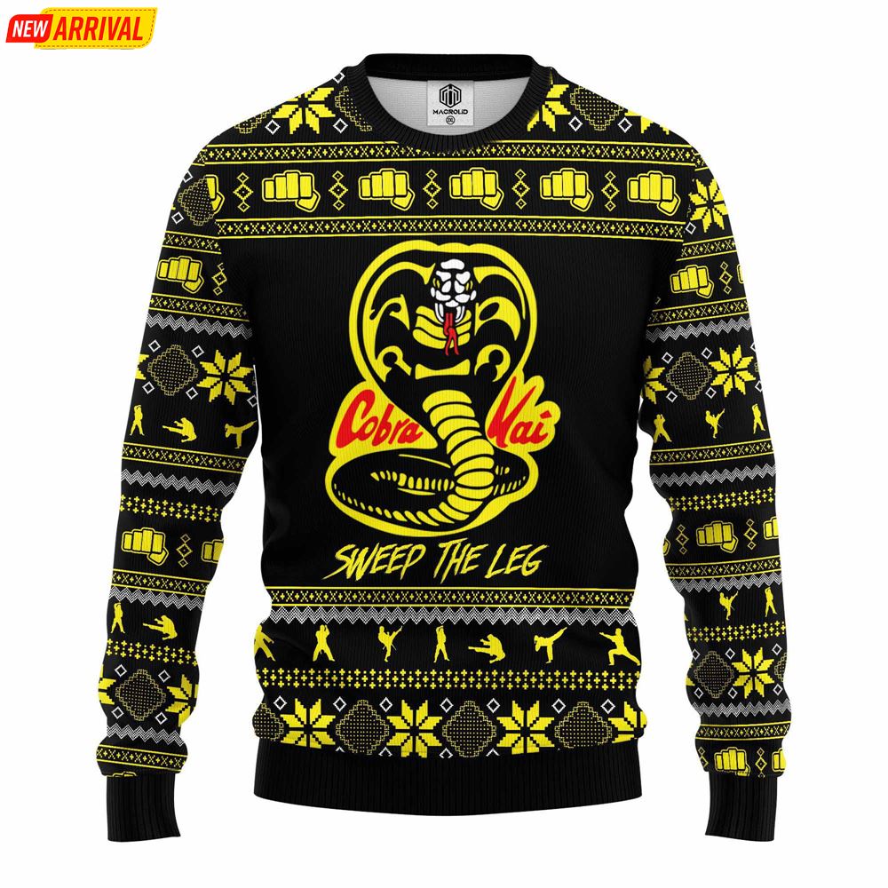 Cobra Kai Ugly Christmas Sweater