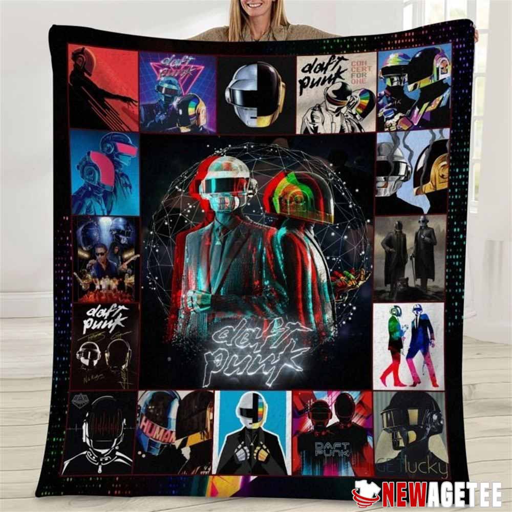 Daft Punk Soft Fleece Blanket
