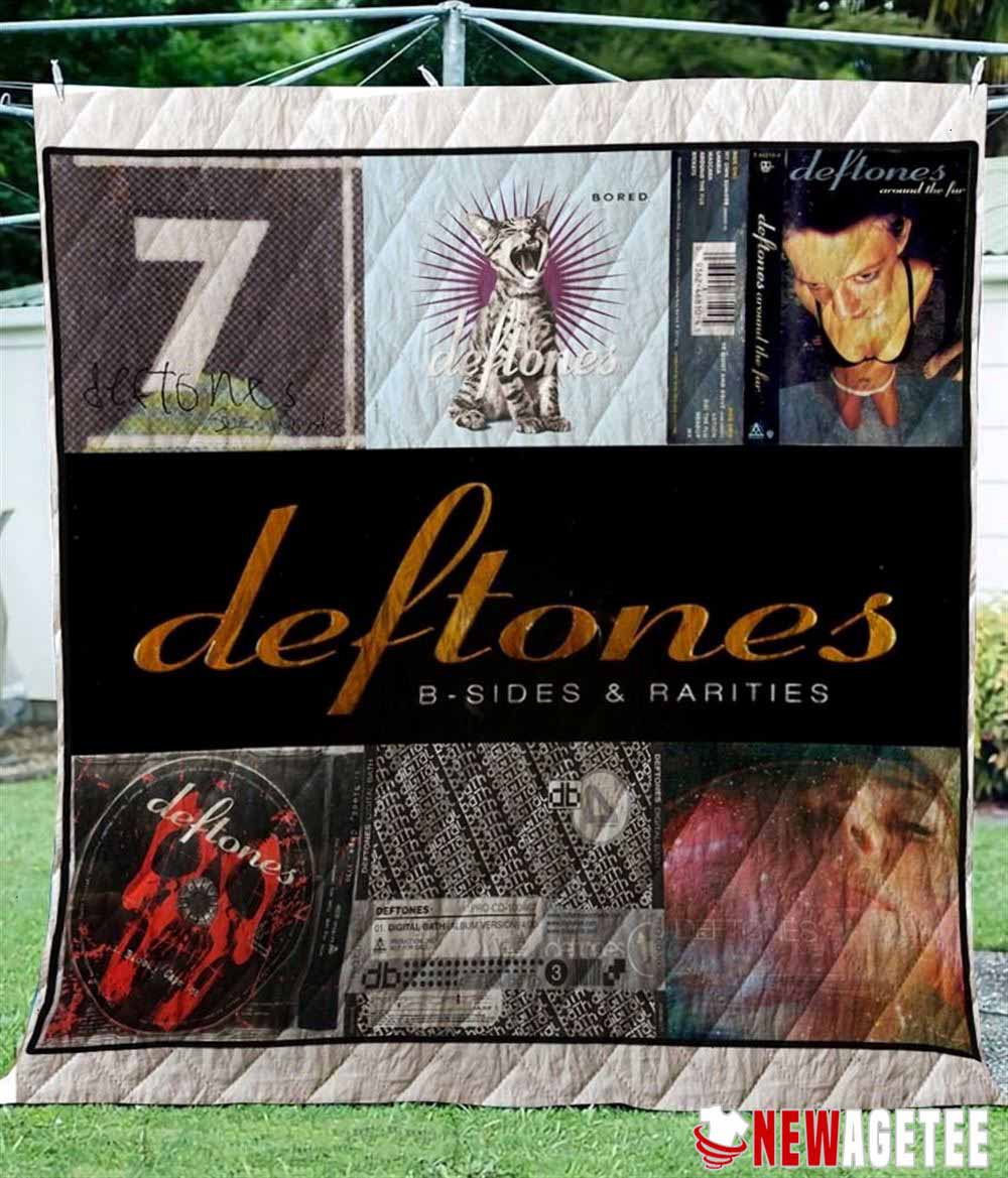 Deftones Alternative Metal Band Albums Quilt Blanket Queen