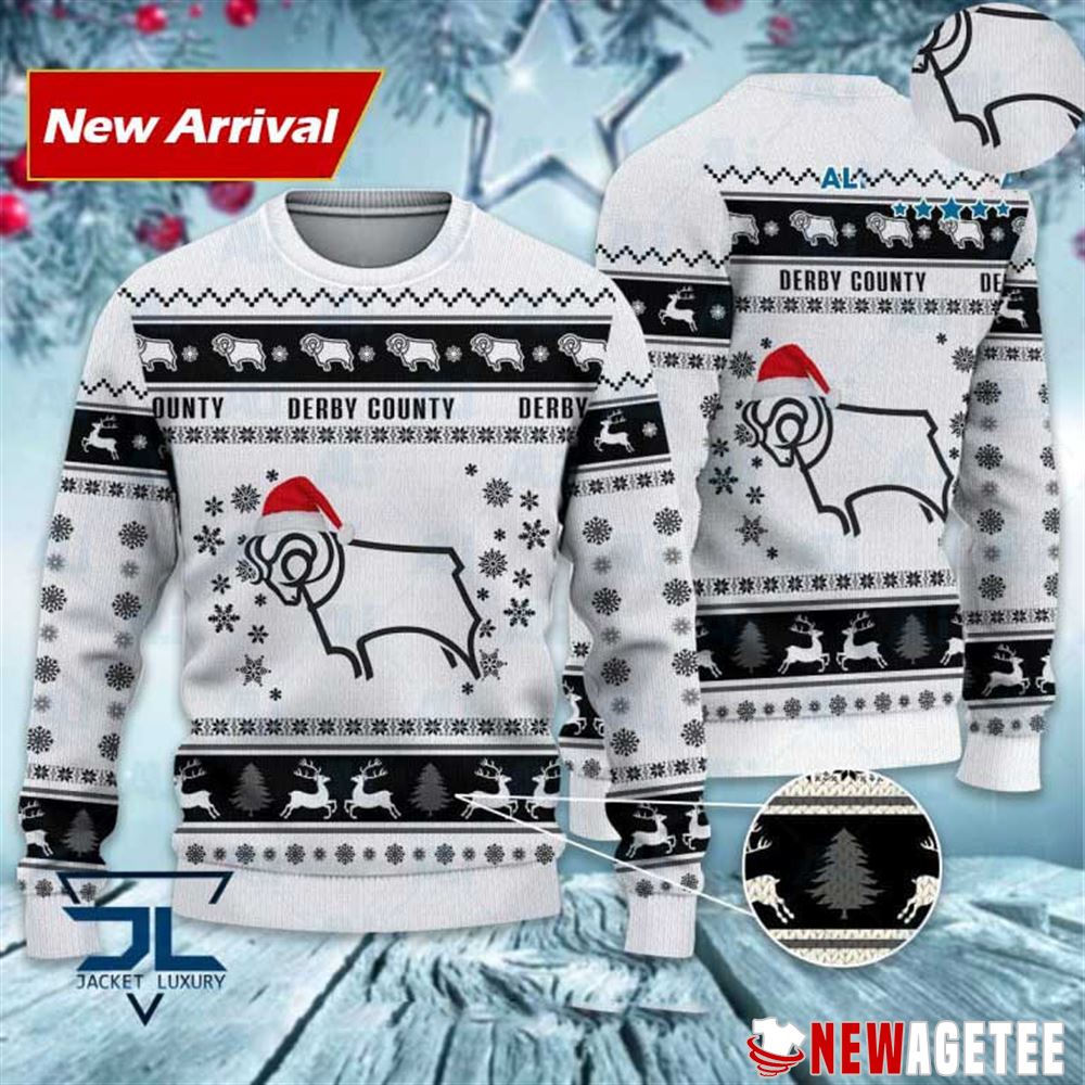 Derby County Fc Efl Championship Christmas Sweater