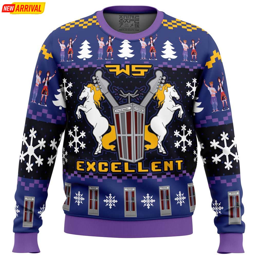 Excellent Bill And Ted Ugly Christmas Sweater