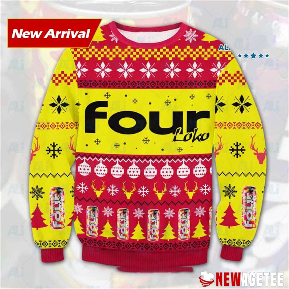 Four Loko Ugly Christmas Sweater