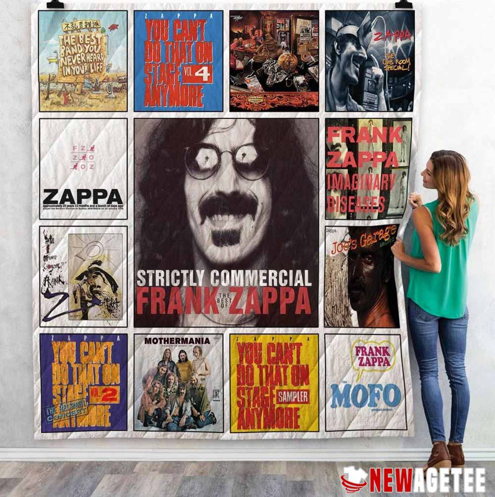 Frank Zappa Queen Size Fleece Blanket Gift For Zappa Fan