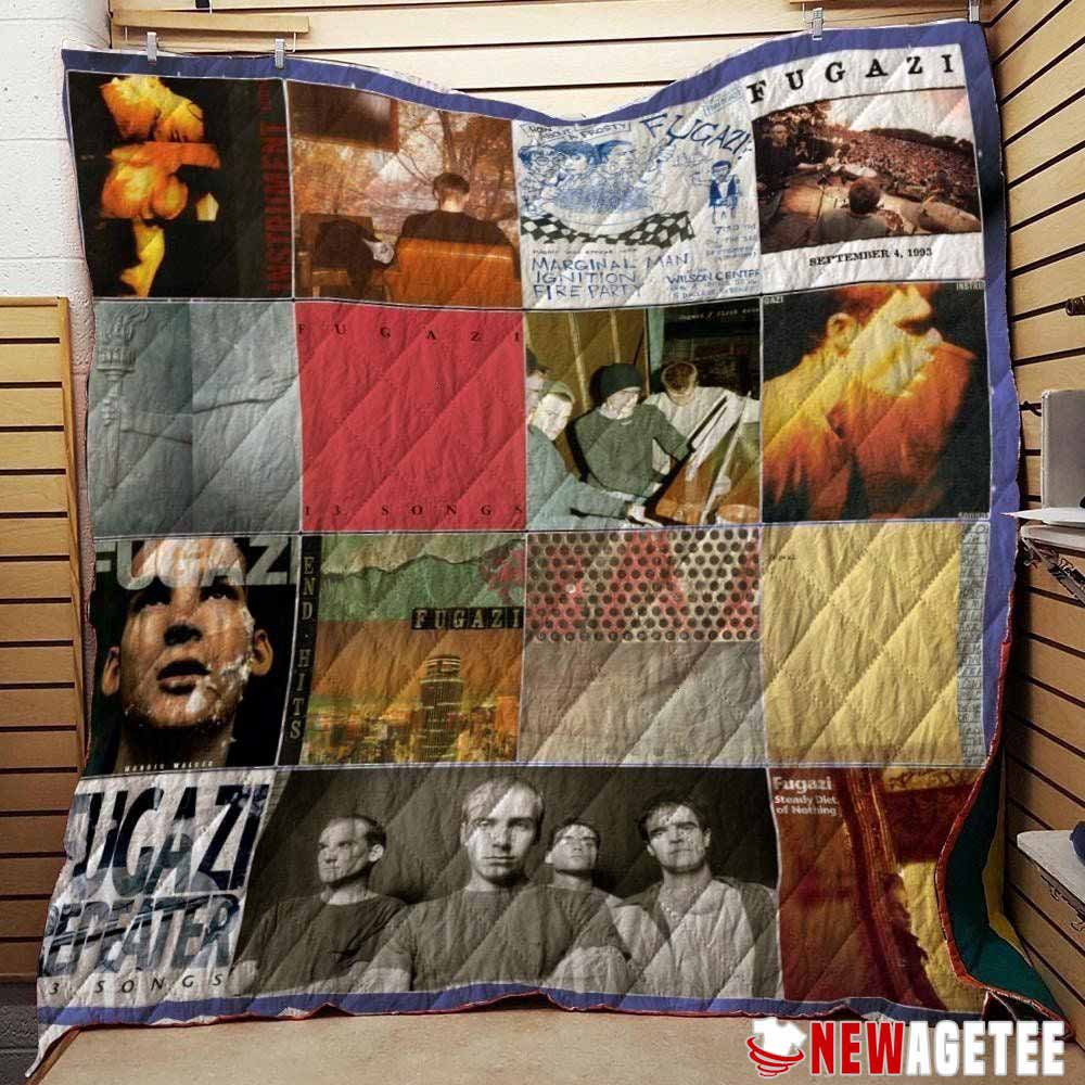 Fugazi Album Queen Fleece Blanket