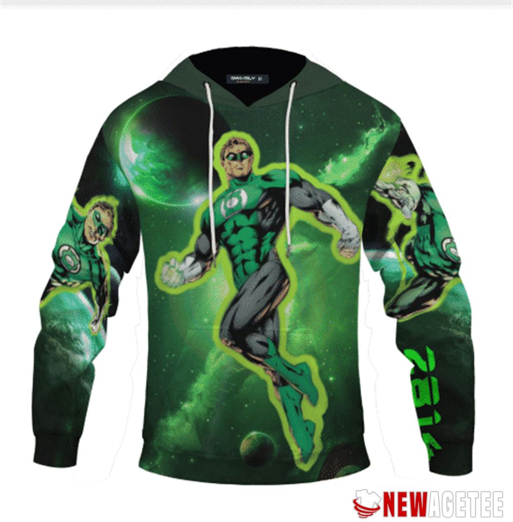 Great Mikes 2814 Green Lantern Cool Unisex Hoodie