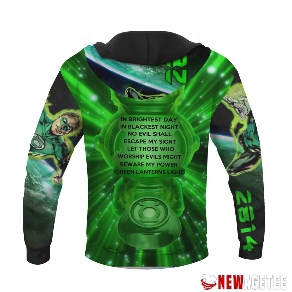 Great Mikes 2814 Green Lantern Cool Unisex Hoodie