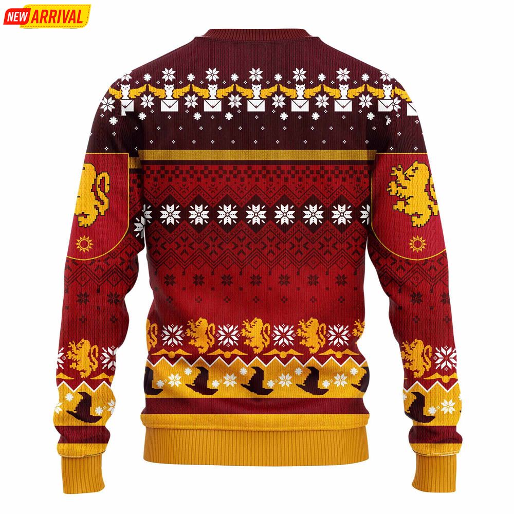 Harry Potter Gryffindor Xmas Ugly Christmas Sweater