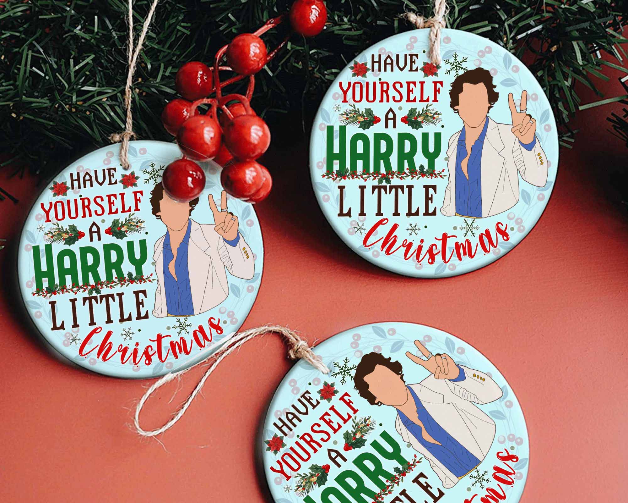 Harry Styles Christmas Ornament Decoration Decoration
