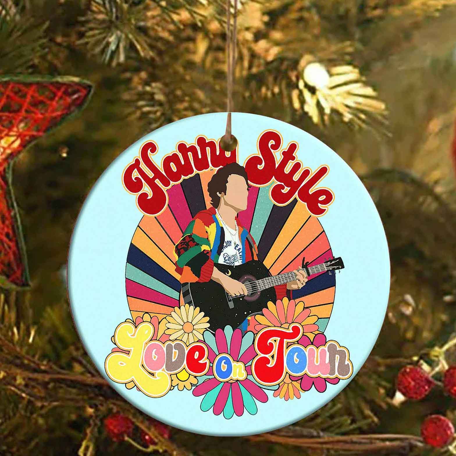 Harry Styles One Direction 2022 Christmas Ornament Decoration