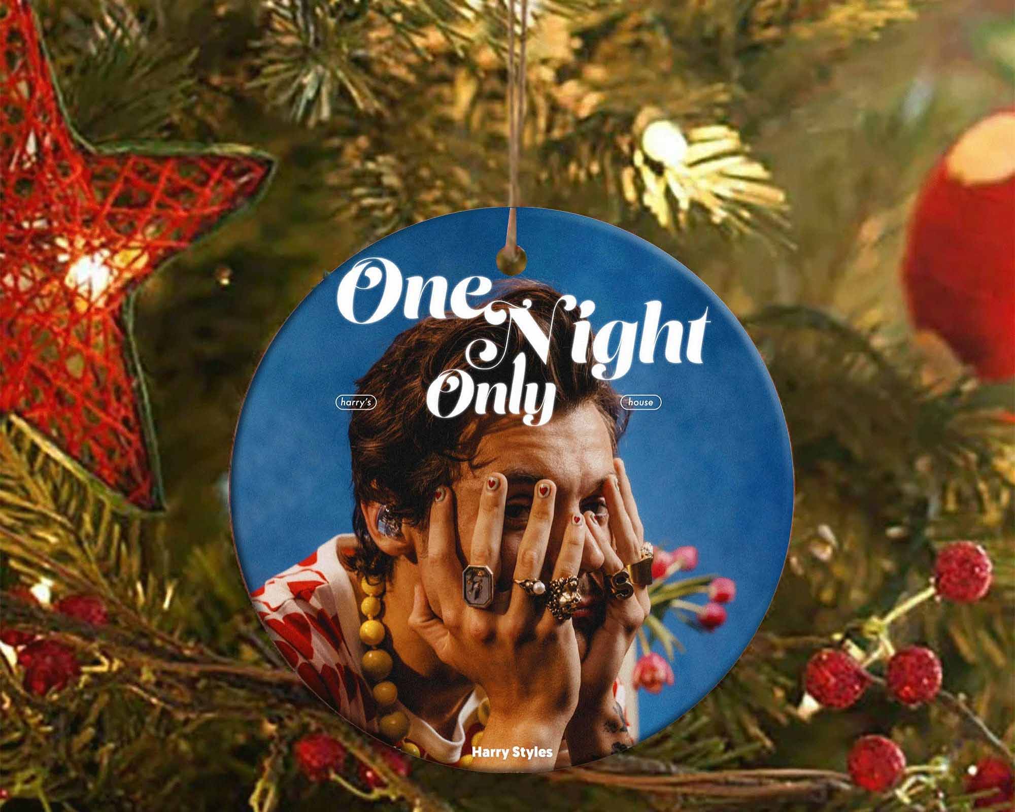 Harry Styles One Night Only Christmas Ornament Holiday Gift