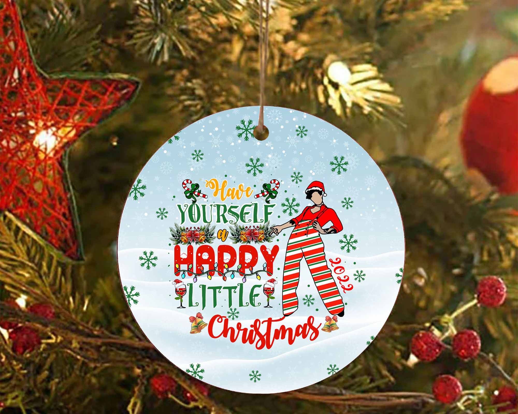 Harry Styles You Are Home Christmas Xmas Ornament Decoration