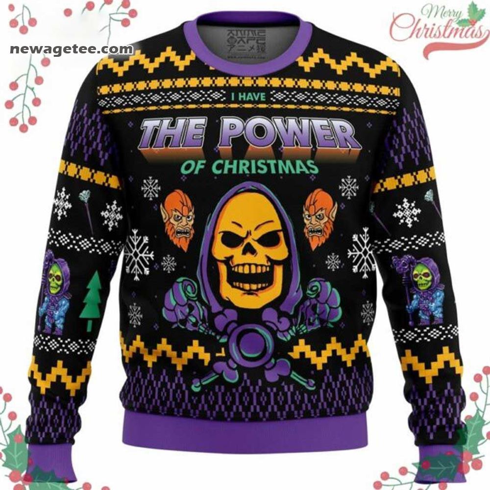 He Man I Have The Power Of Christmas Ugly Christmas Sweater