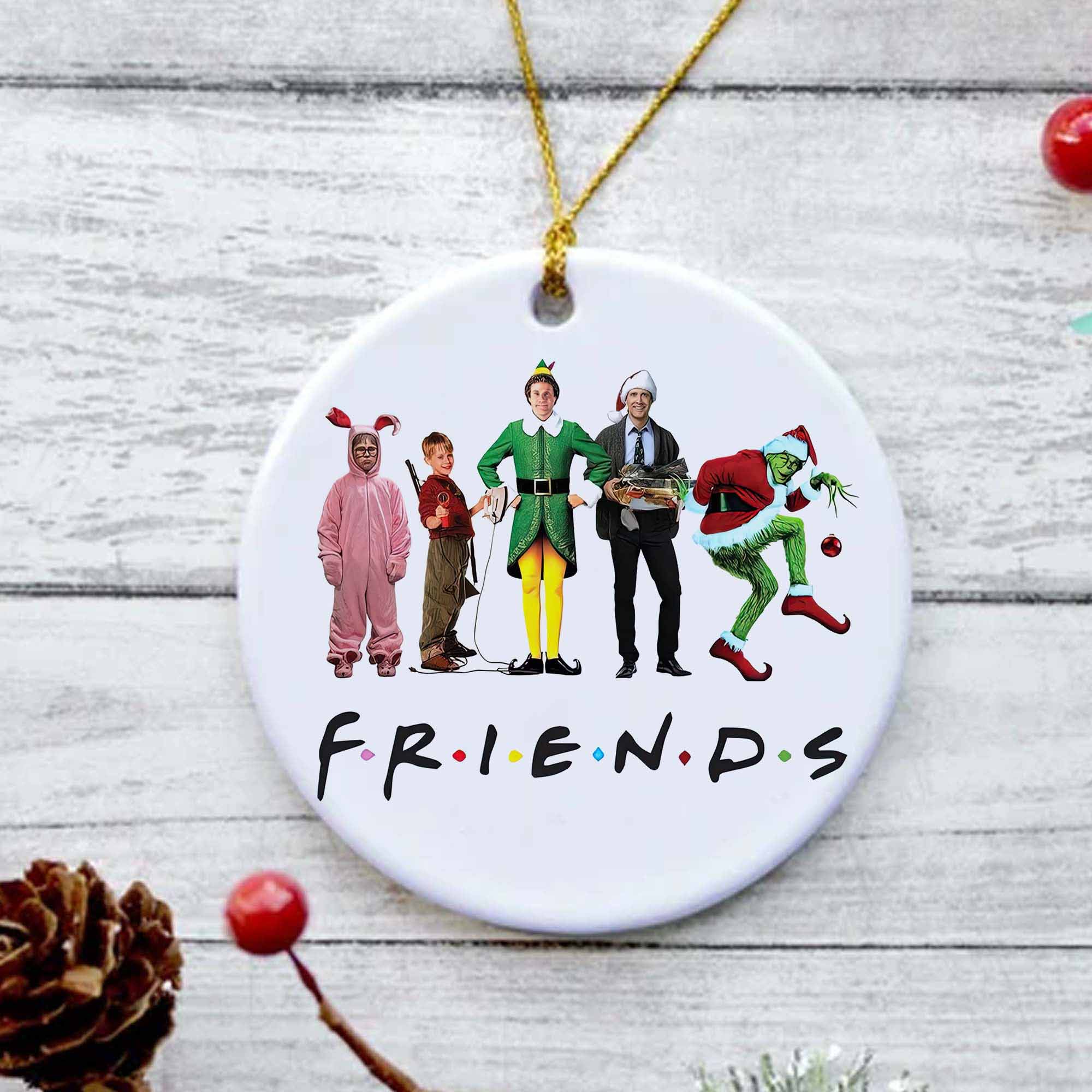 Home Alone Movie Characters Friends Christmas Ornament Xmas Tree Decor