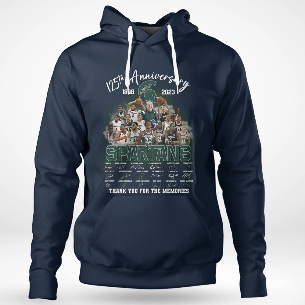 125th Anniversary 1898 – 2023 Spartans Thank You For The Memories T-shirt