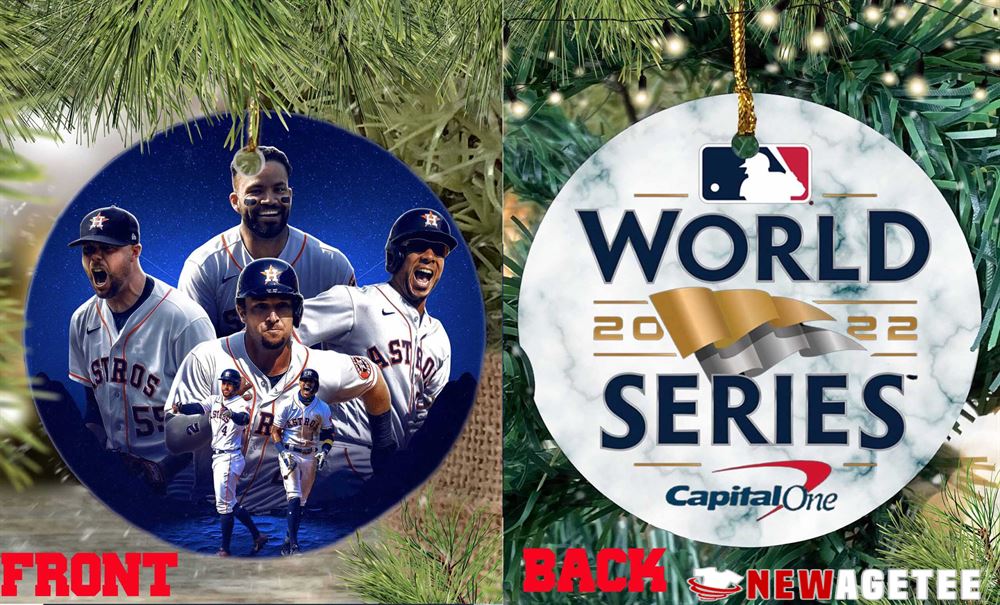 Baseball Houston Astros World Series 2022 Christmas Ornament Xmas Tree Decor