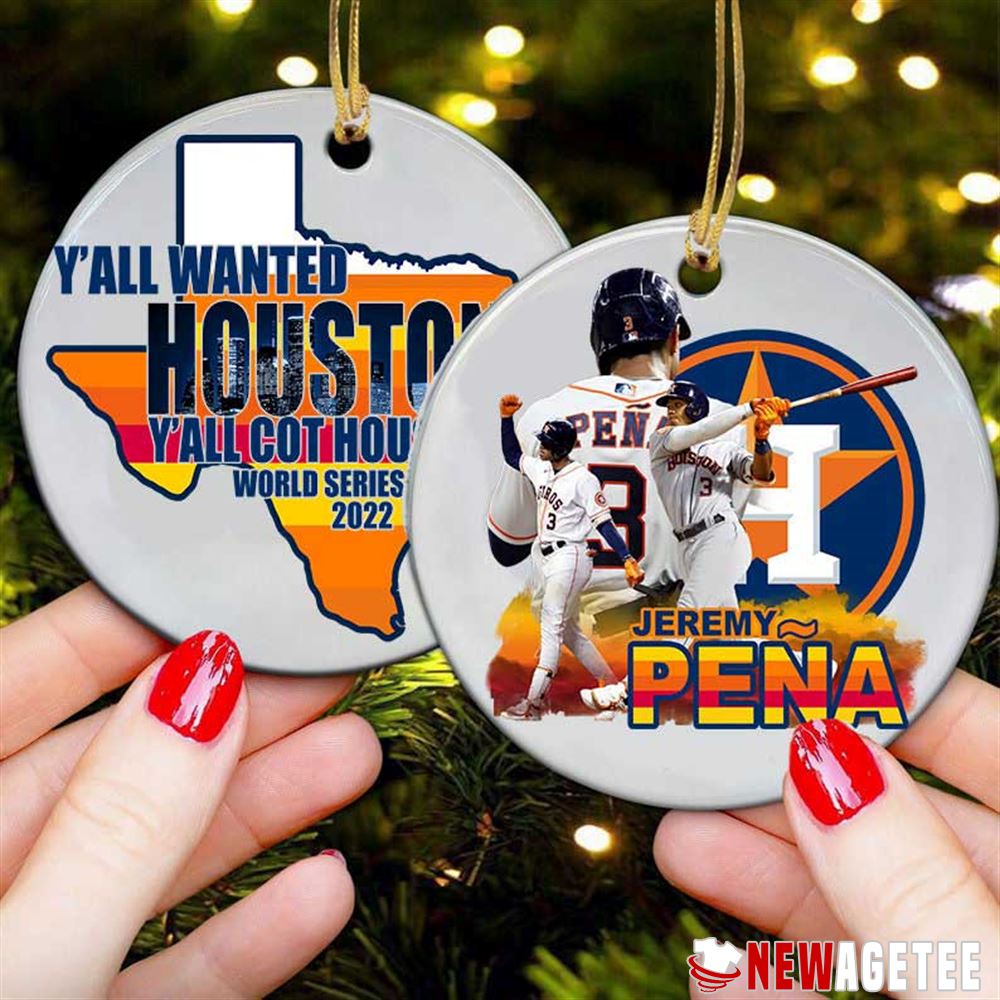 Houston Astros World Series 2022 Wincraft Champions Christmas Ornament