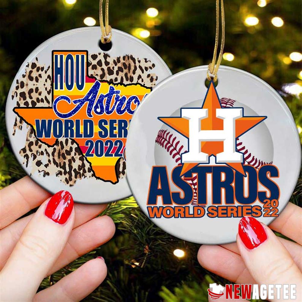 Houston Astros City 2022 World Series Champion Christmas Ornament Decoration