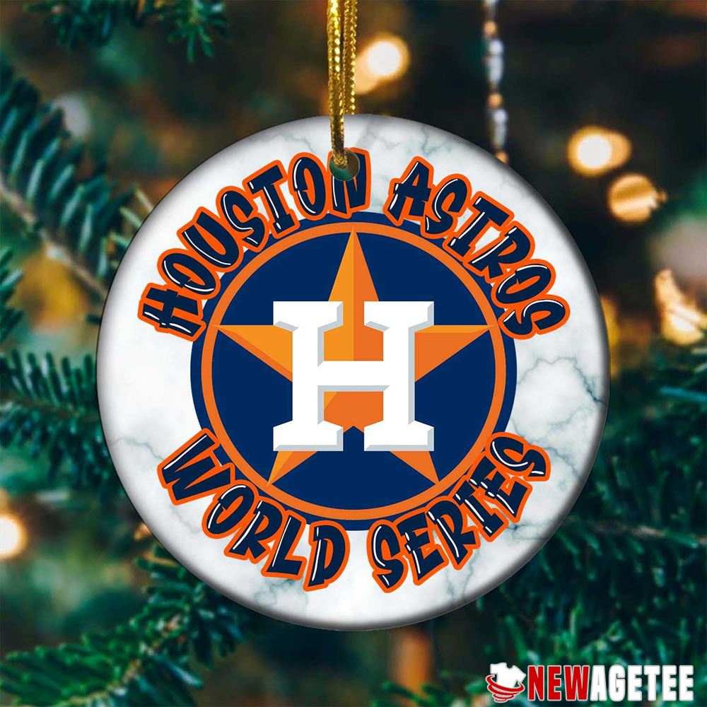 Houston Astros Wincraft World Series 2022 Champions Christmas Ornament