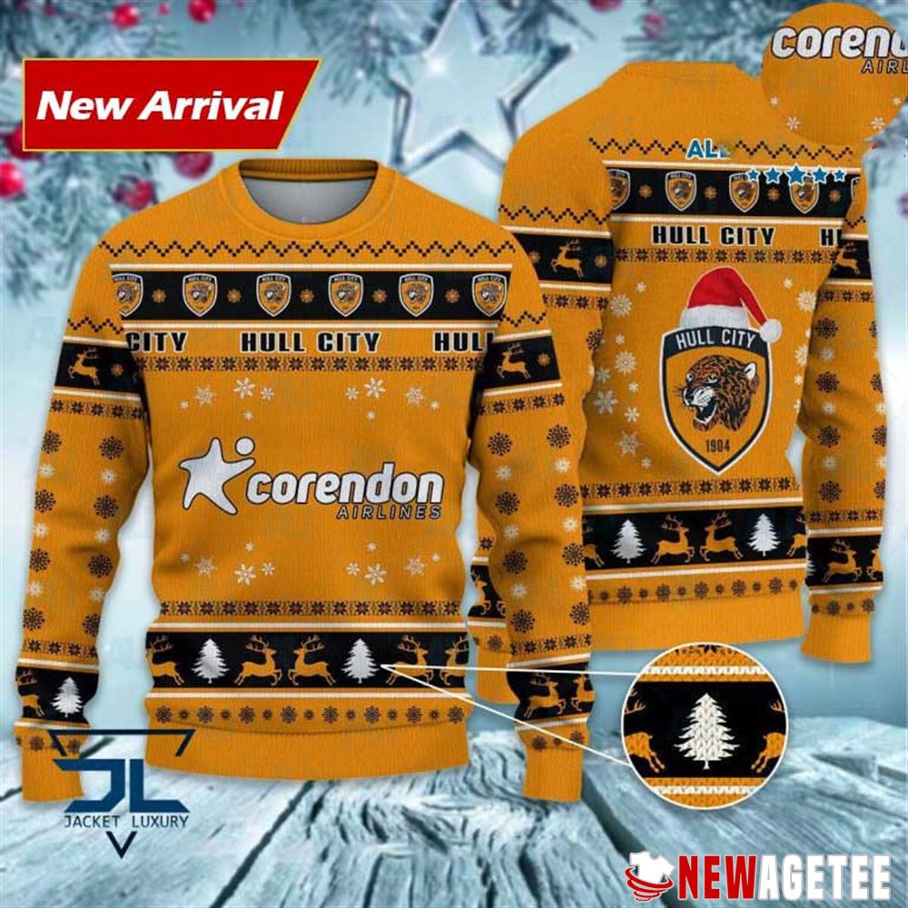 Hull City Fc Efl Championship Christmas Sweater