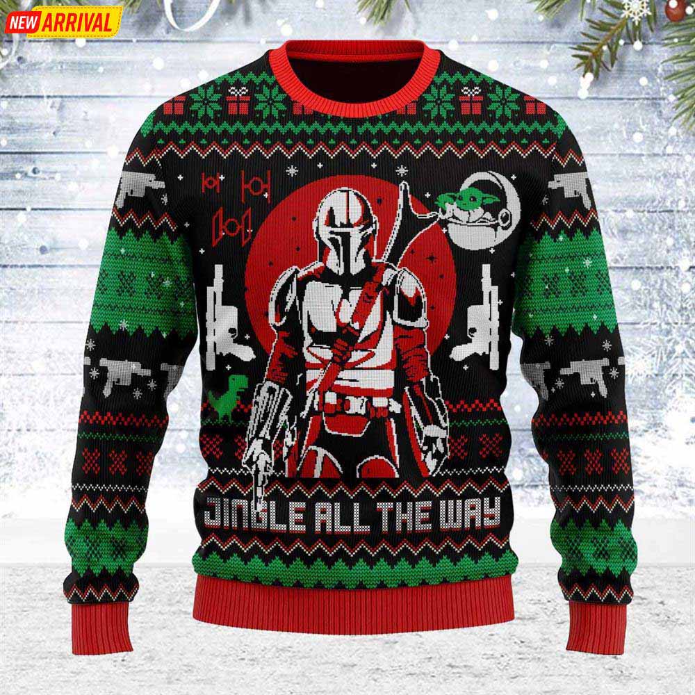 Jingle All The Way Ugly Christmas Sweater