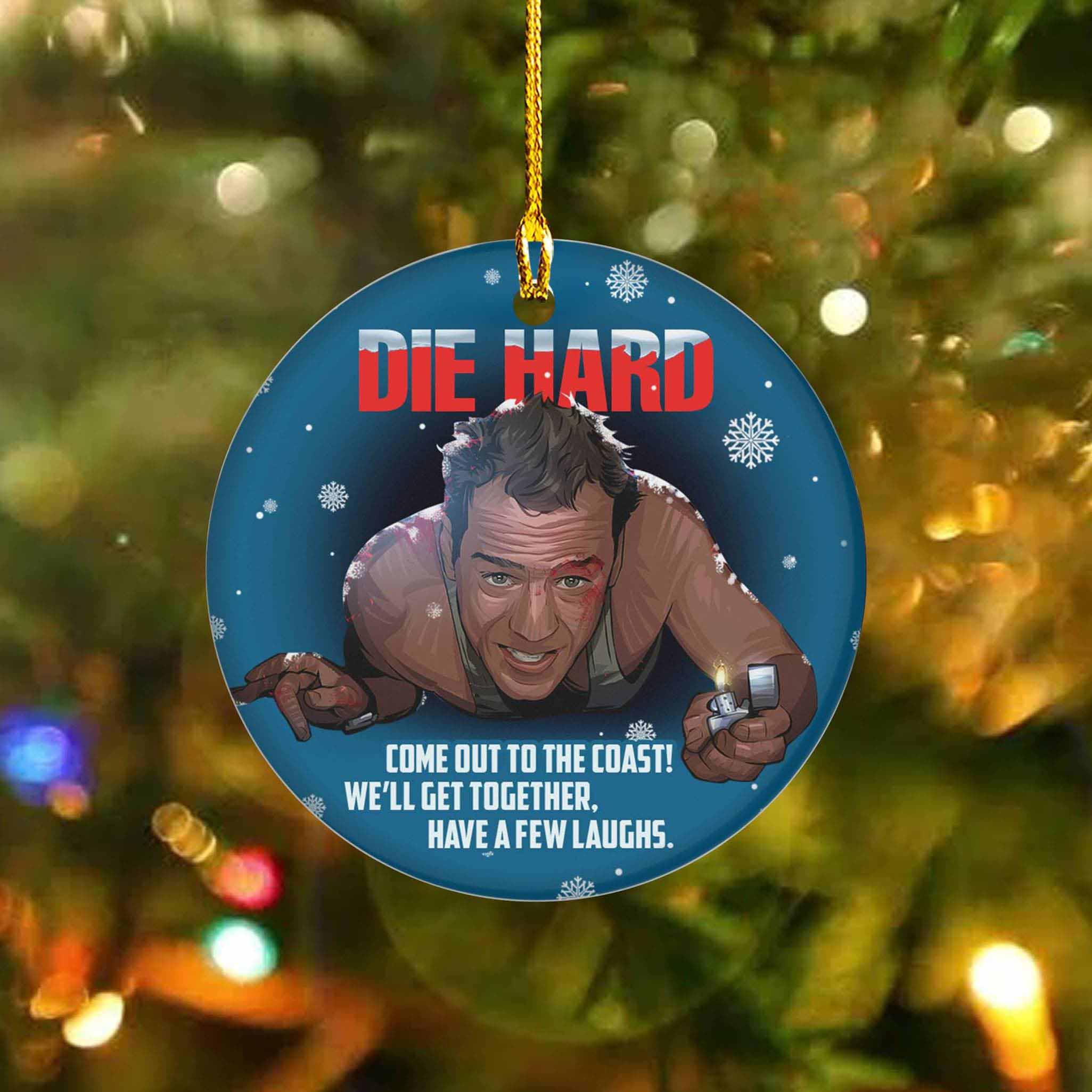 John Mcclane Ornament Die Hard Ornament Holiday Gift