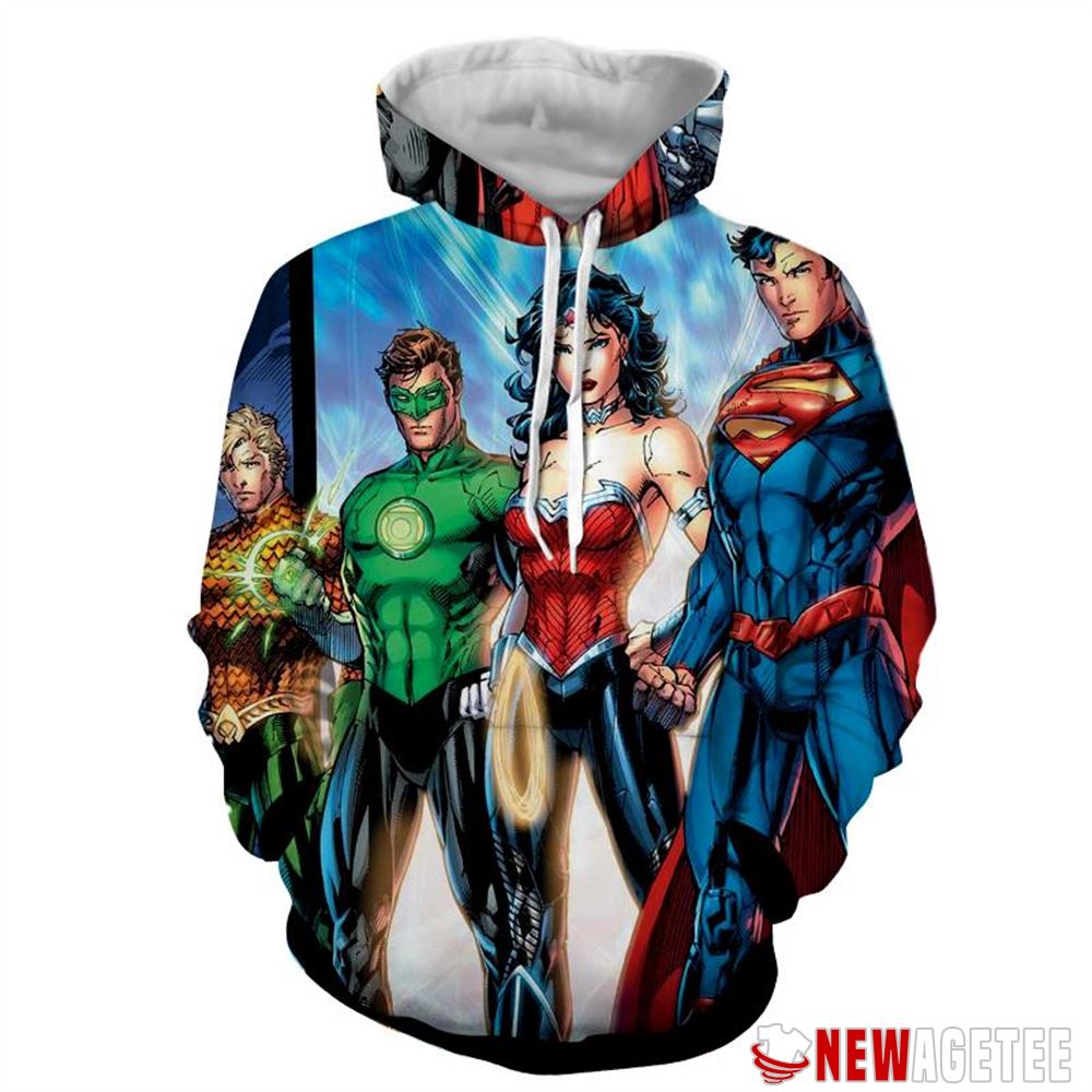 Justice League Perfect Trinity Unisex Hoodie