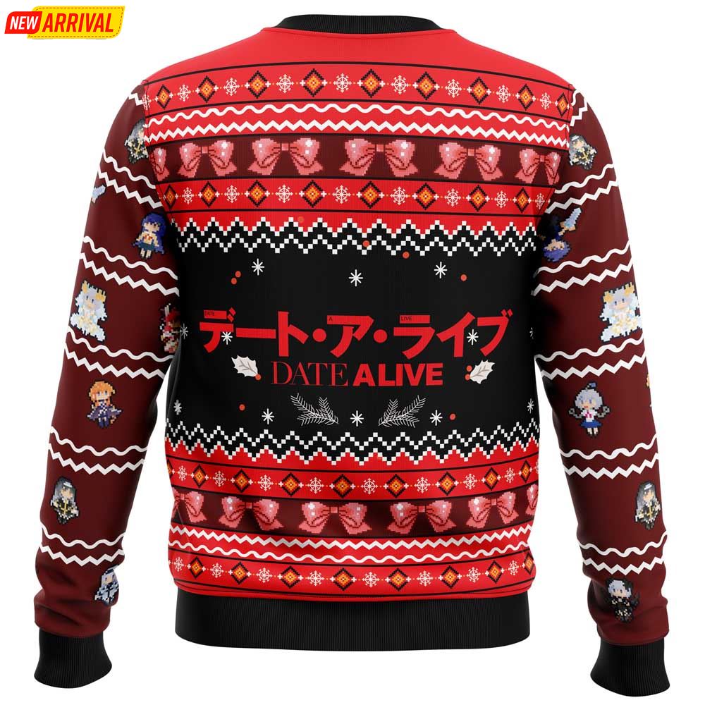 Kurumi Tokisaki Date A Live Ugly Christmas Sweater