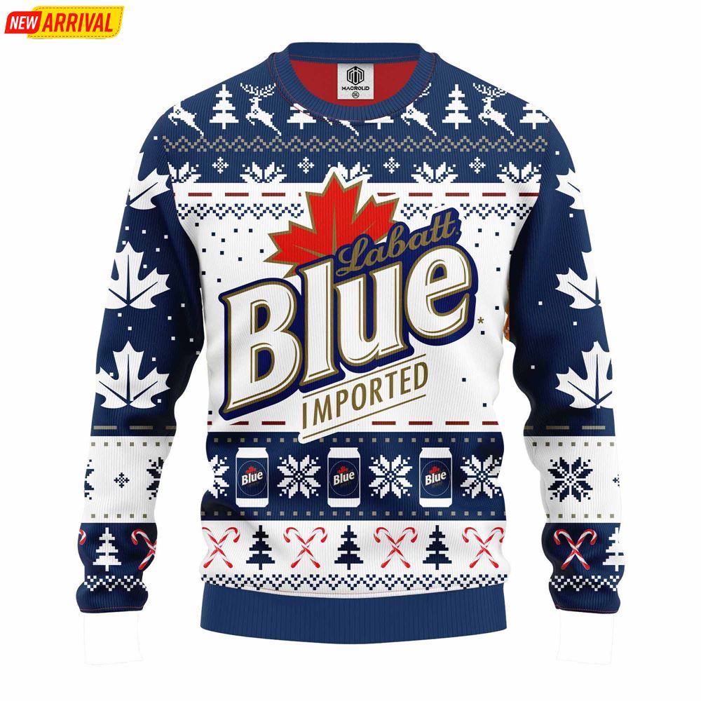 Labatt Blue Ugly Christmas Sweater