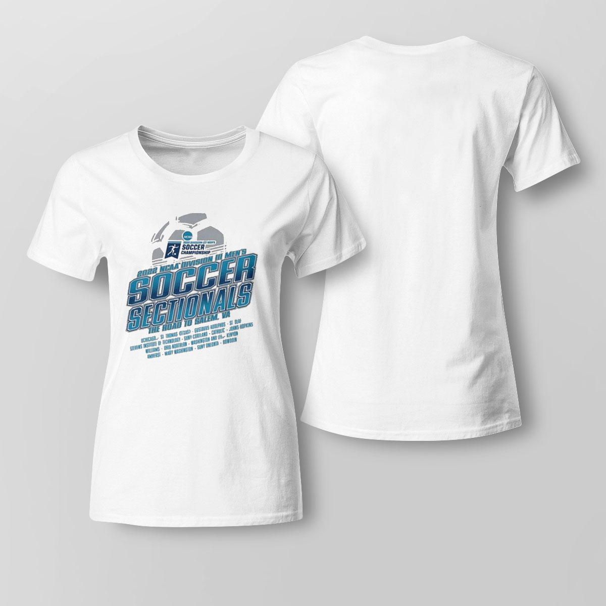 2022 Ncaa Division Iii Mens Soccer Sectionals Shirt