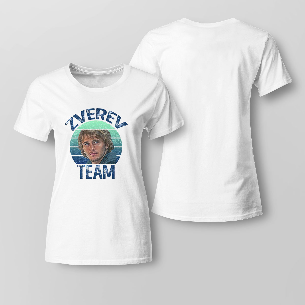 Alexander Zverev Tennis Legend Sunset Art Hoodie Shirt