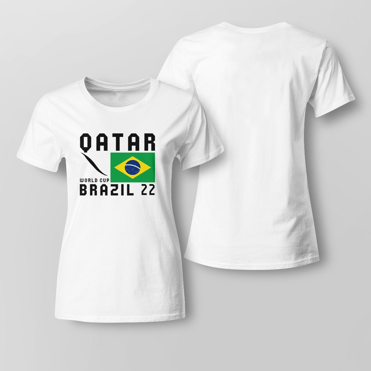 Brazil World Cup Soccer Football 2022 Qatar World Cup Hoodie Shirt