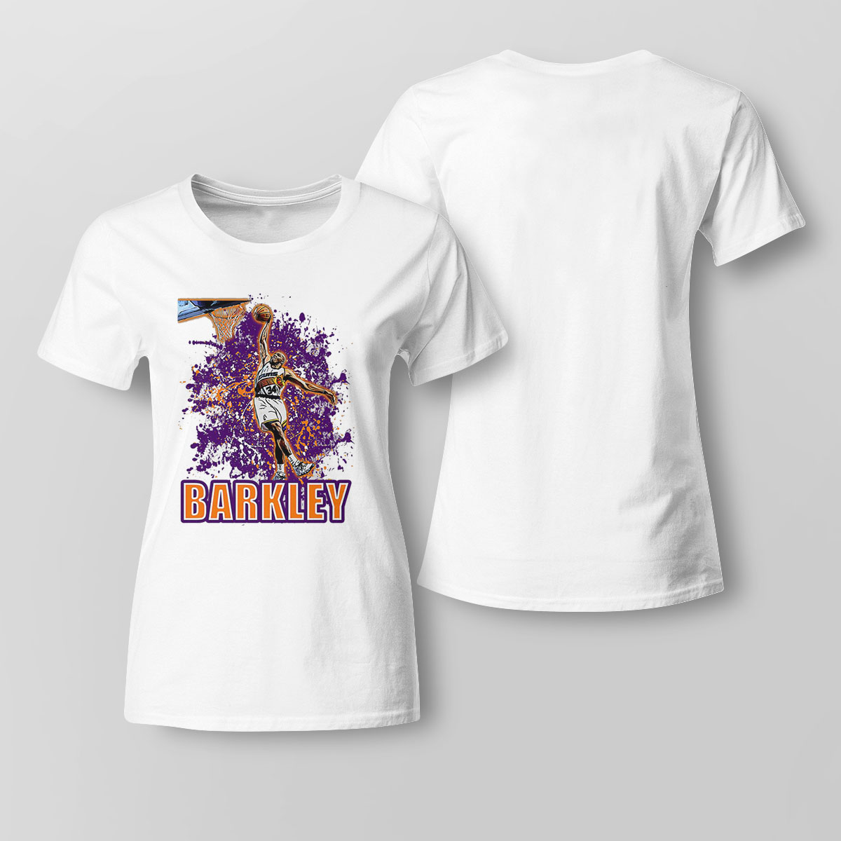 Phoenix Suns Colorful Art Charles Barkley Hoodie Shirt