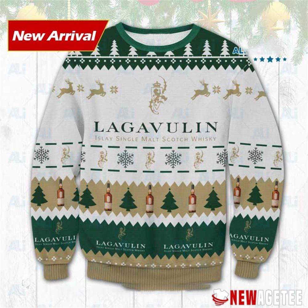 Lagavulin Whisky Ugly Christmas Sweater