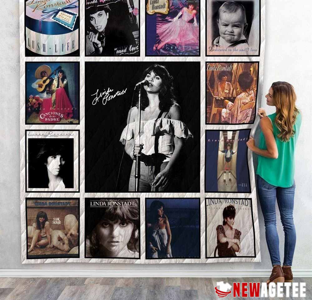 Linda Ronstadt Albums Soft Fleece Blanket