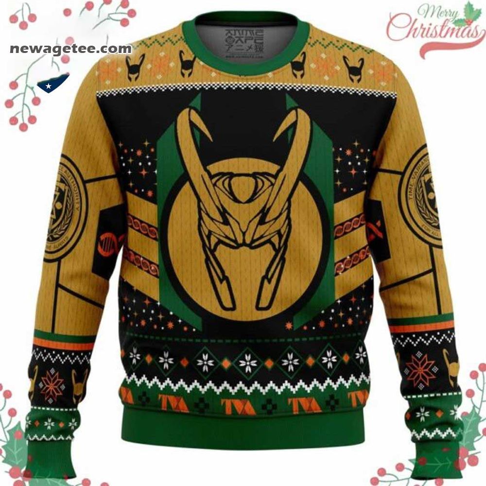 Loki Variant Ugly Christmas Sweater