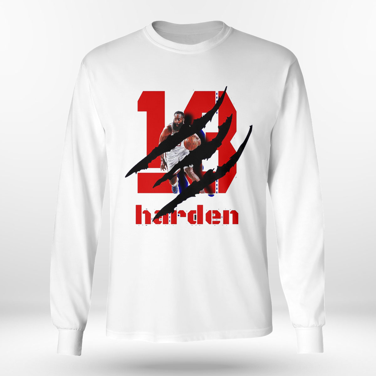 Sixers Basketball Player 13 James Harden Hoodie Shirt