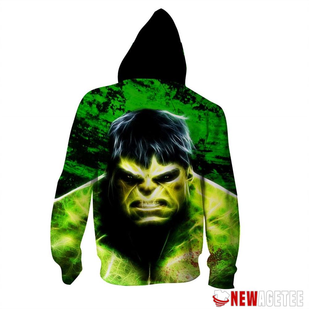 Marvel The Incredible Hulk Angry Unisex Hoodie