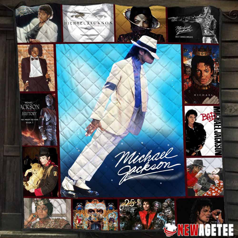 Michael Jackson Queen Fleece Blanket