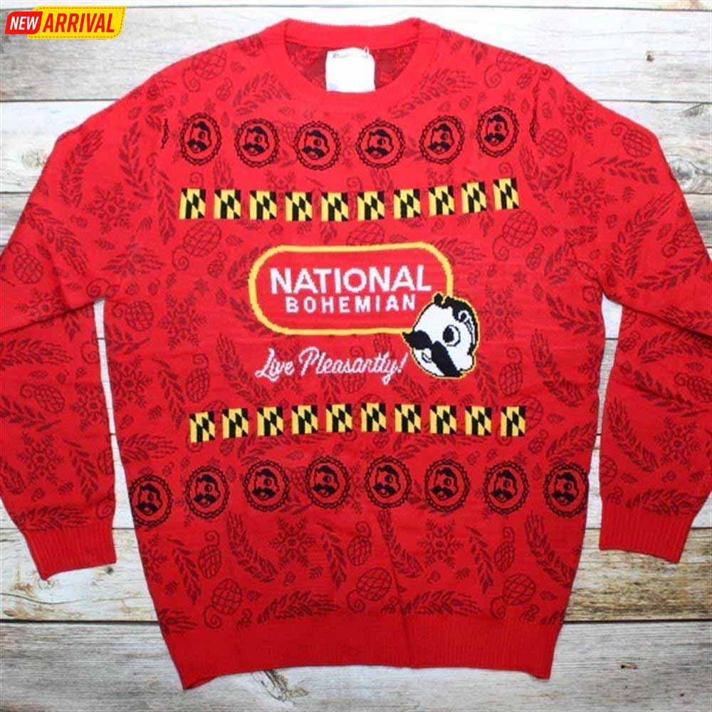 Nintendo Super Mario 8bit Ugly Christmas Sweater