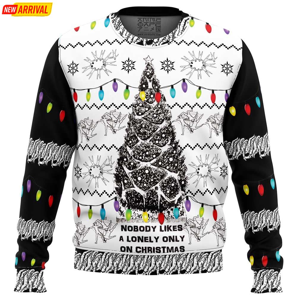 Nobody Likes A Lonely Only Army Of One Junji Ito Ugly Christmas Sweater