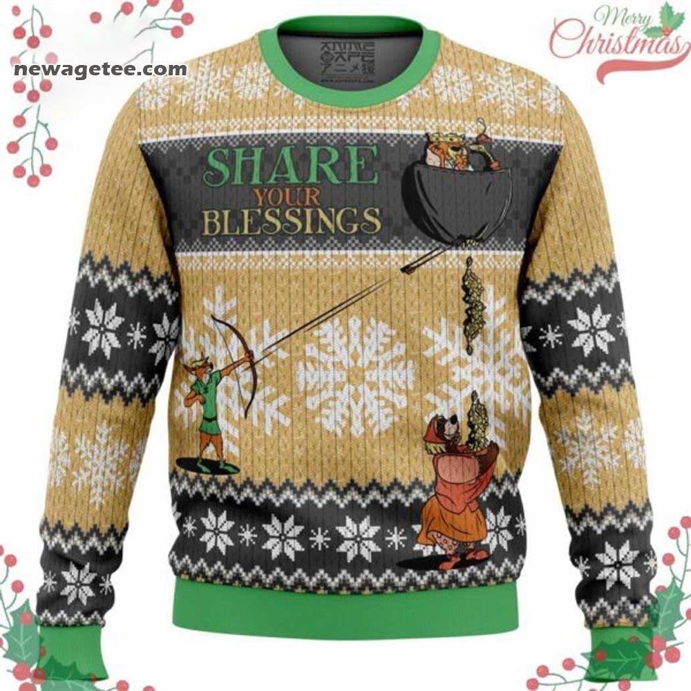 Robin Hood Ugly Christmas Sweater