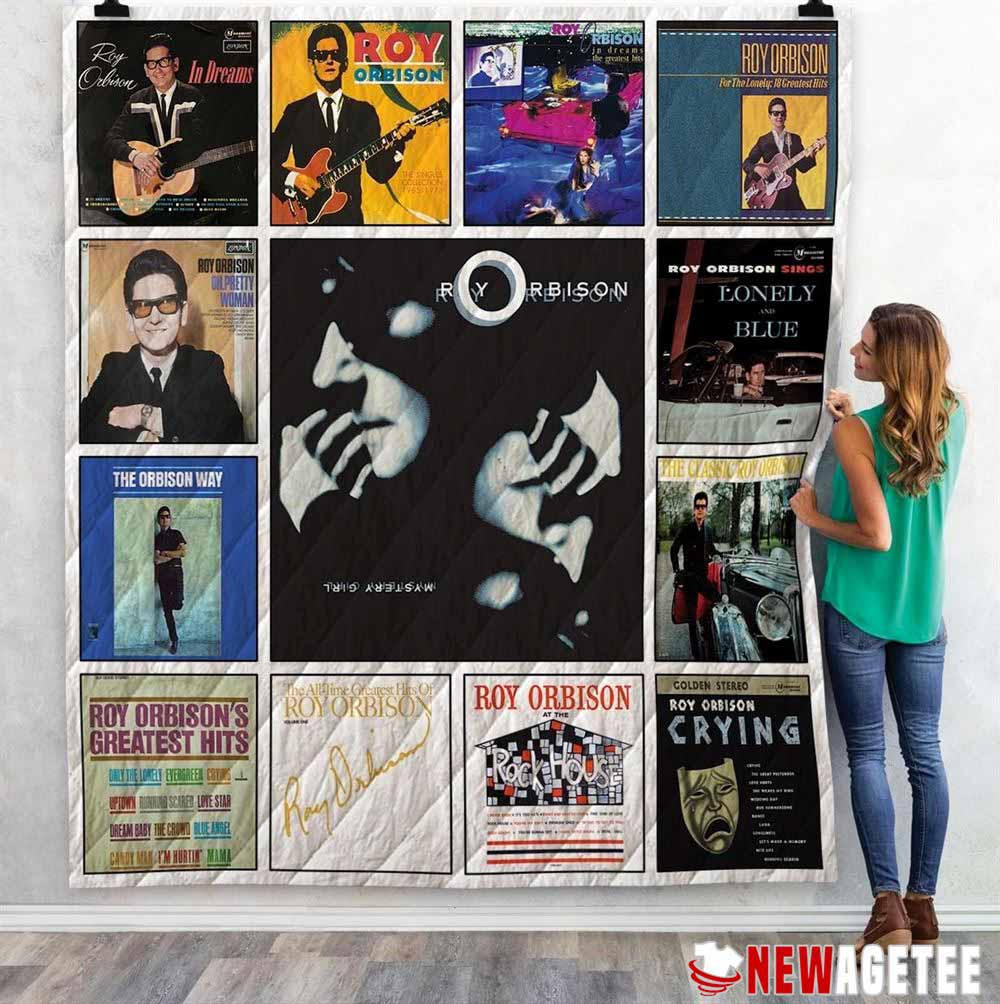 Roy Orbison Albums Pendleton Sherpa Fleece Blanket Gifts For Country Music Lovers