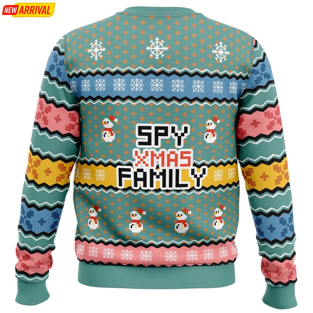 Spy Xmas Family Ugly Christmas Sweater