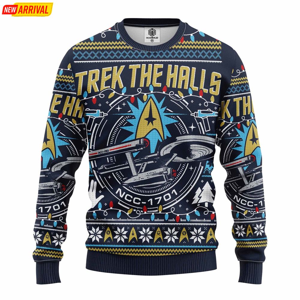 Star Wars Blue Winter Ugly Christmas Sweater