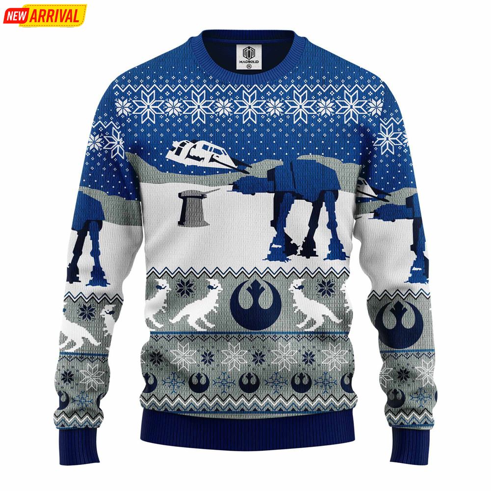 Star Trek The Halls Ugly Christmas Sweater