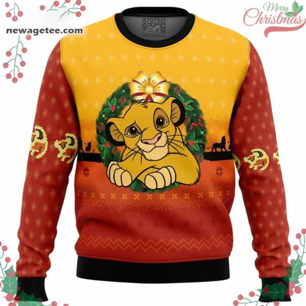 The Lion King Kopa Ugly Christmas Sweater