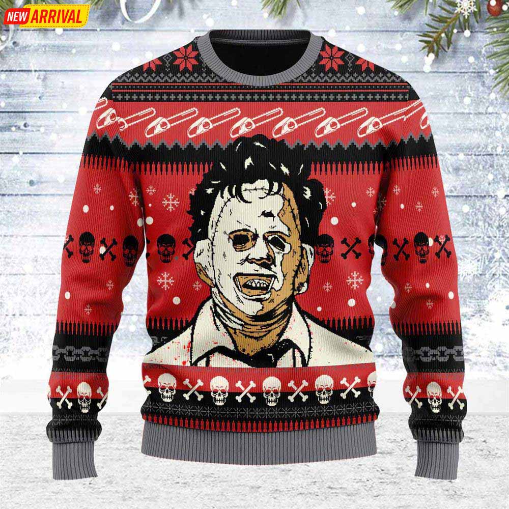 The Texas Chainsaw Massacre Ugly Christmas Sweater