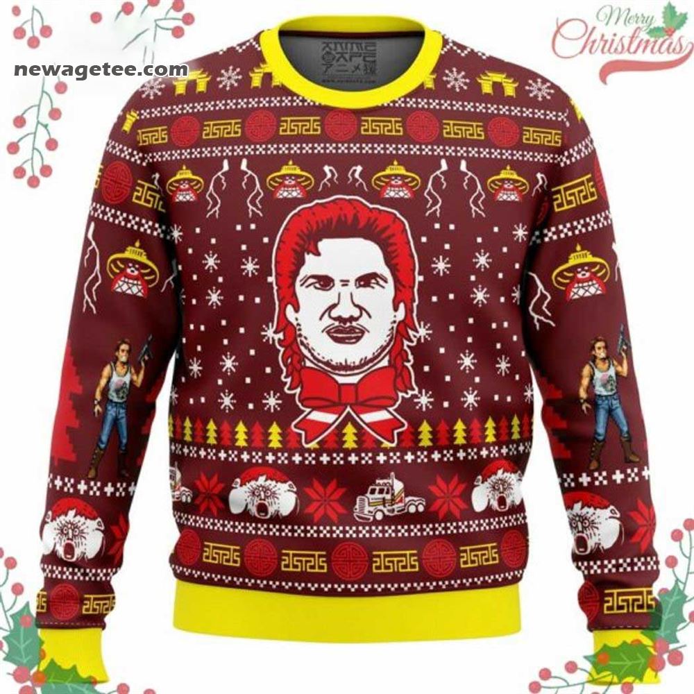 The Thing Russell For The Holidays Big Trouble In Little China Ugly Christmas Sweater